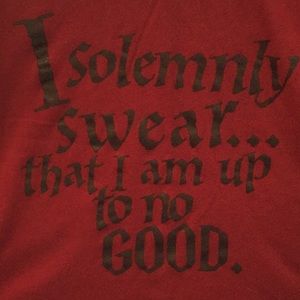 Red Harry Potter V-Neck